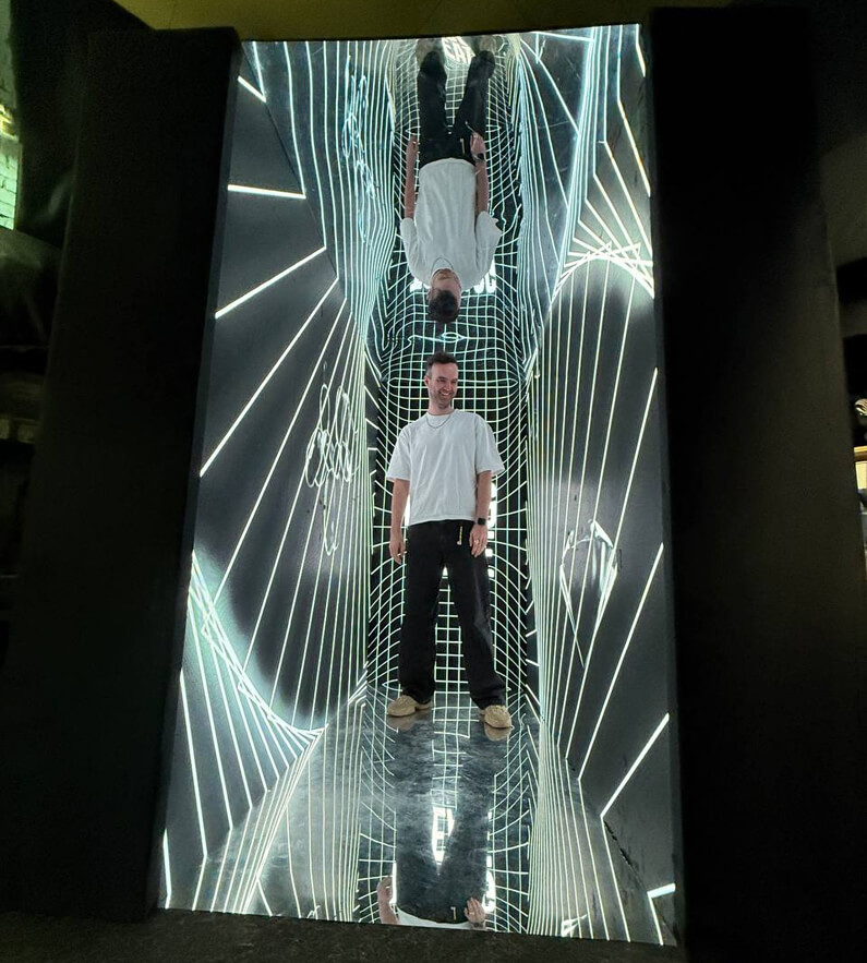 led туннель из экранов в аренду